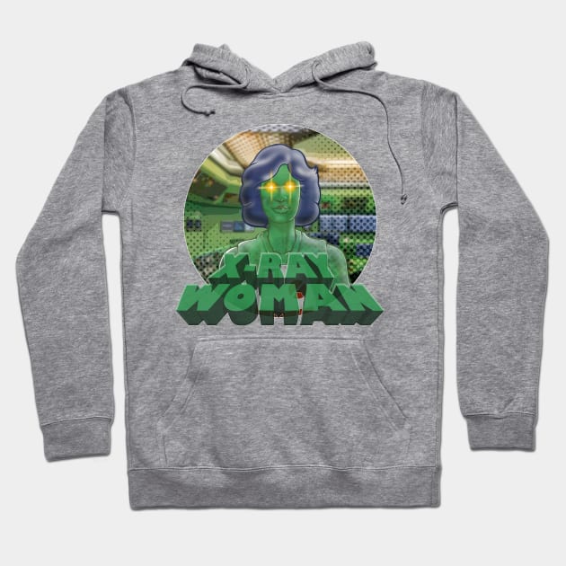 Adventure People: X-Ray Woman Hoodie by Doc Multiverse Designs